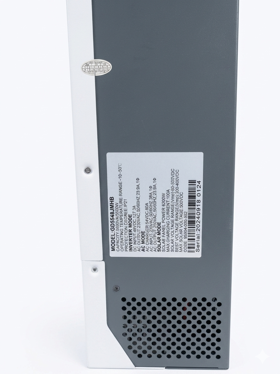 OFF-GRID/HYBRID SMART SOLAR INVERTER-48V (5.5KVA) — 2